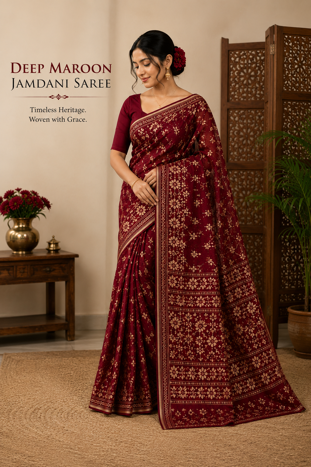 Jamdani Saree
