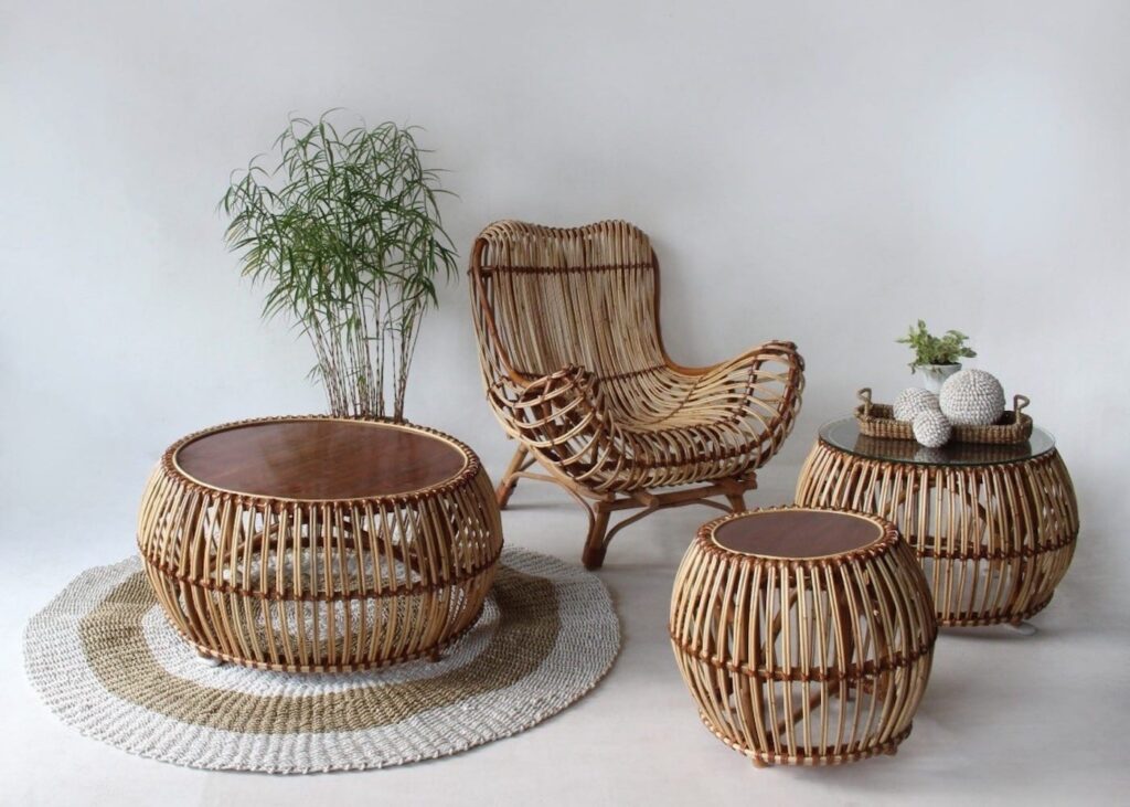 Cane furniture