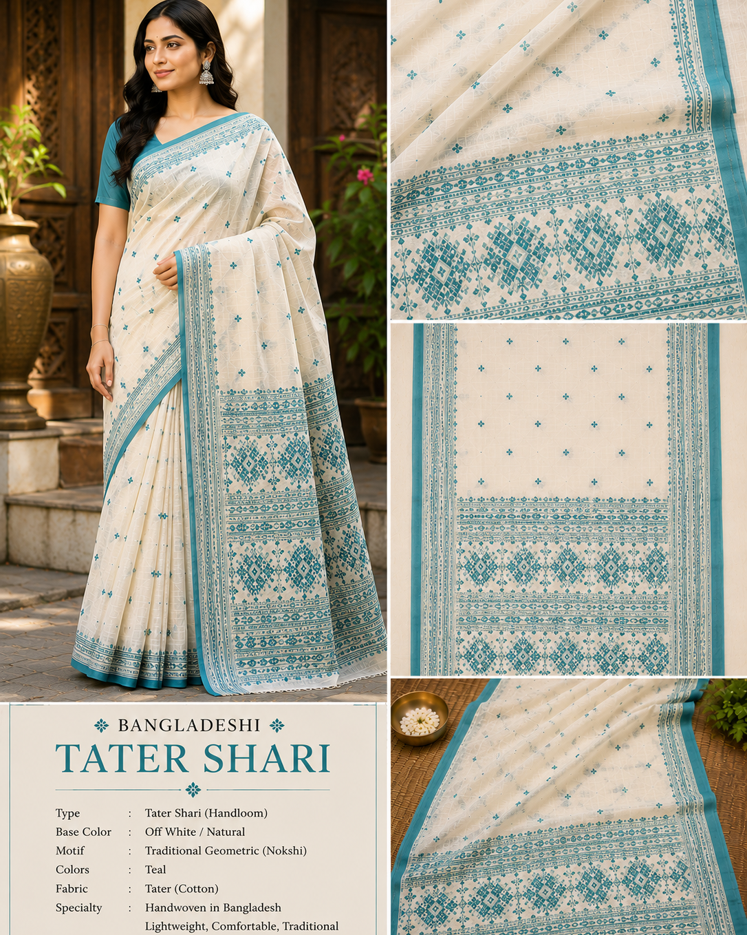 Crafted with fine cotton that drapes elegantly and breathes comfortably in warm weather Main image